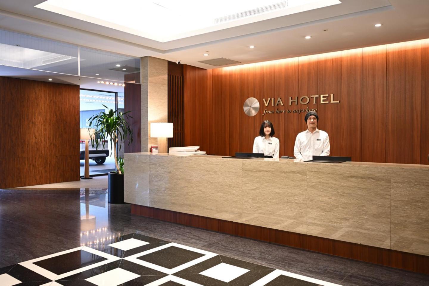 Via Hotel Breeze Tajpej Zewnętrze zdjęcie